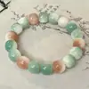 Jade Blanco Raíz de Bodhi Pequeña Lima Plato de Estudiante Pulsera para Jugar Mujeres Torciendo el Dedo Rou Bodhi Zi Wen Jugando Pulsera de Cuentas de Buda