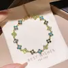 Pulsera Rectangular Sencilla para Mujer, Gama Alta, Moderna, Versátil, Exquisita, Diseño Nuevo, Elegante, Joyería de Mano de Nicho al por Mayor