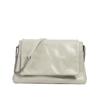 Bolsa Feminina 2020 Nova Couro Genuíno Estilo Coreano Bolsa de Corrente Simples Fashionável Bolsa de Ombro Bolsa Hobo Transversal Grande Capacidade