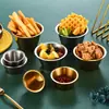 Olla para Salsa de Bistec de Acero Inoxidable 304 Taza para Salsa de Comida Occidental Mini Olla para Derretir Mantequilla Tazón para Sumergir Restaurante Comercial
