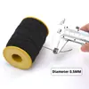 Banda elástica ultrafina de 0.5 MM de grosor, 500 metros por cubeta