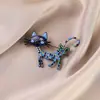 Retro Elegante Francés, Moderno Broche Mariposa de Diamantes Rojos, Ropa de Alta Gama, Accesorios para Abrigos, Broche Corsage