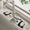 Tapete para Torneira Macio de Terra de Diatomáceas Banheiro Absorvente Secagem Rápida Tapete Bancada de Pia de Banheiro Cozinha Tapete para Vaso Sanitário