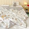 Comercio Exterior Niños Dibujos Animados Clase A 50 Lyocell Tencel Colcha de Verano Lavable a Máquina Fibra de Soja Colcha Delgada Fresca de Verano con Sensación Fresca