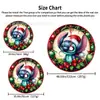 Comercio Exterior Venta Caliente TEMU Estampado de Dibujos Animados Felpa Corta Falda para Árbol de Navidad Regalo de Navidad para Familiares Decoración Inferior del Árbol Delantal