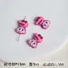 Pintura al horno aleación página coche con cuentas diy aleación estéreo pulsera de cuentas collar cadena de teléfono móvil ropa zapatos y calcetines