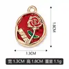 Letras de madeira flor rosa pulseira diy pingente pingente de colar ornamentos acessórios podem ser lote misto vendas diretas da fábrica transfronteiriço