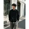 Camisa de Trabajo de Manga Larga para Hombre de Moda 2026 Nuevo Estilo Solapa Diseño Multibolsillos Casual Versátil Camisa de Moda