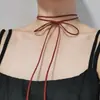 Gótico cyberpunk Lolita vintage renda rebite gola gargantilha asas de anjo colar acessórios para clavícula