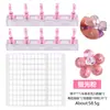 Suporte de Unha para Prática de Nail Art Japonesa Suporte de Unha Base de Diamante Peças de Unha de Argila Rack de Exibição de Trabalho de Nail Art de Lama Prática