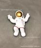 Ímãs de Geladeira Temáticos do Espaço, Adesivos Magnéticos de Resina em Formato de Astronauta e Planeta, Decoração de Casa Criativa Série Universo