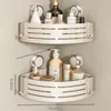 Cesta Triángulo con Ventosa para Baño, Estante de Esquina para Almacenamiento sin Taladro para Baño, Estante Doméstico, Directo del Fabricante
