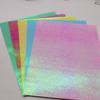 6BVQA4 Papel colorido retangular feito à mão frente e verso para crianças estudantes faça você mesmo fazendo origami material plástico outro