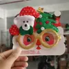 Gafas Navideñas Transfronterizas Decoración de Fiesta de Papá Noel Suministros Regalos para los Ojos de Niños Estilo Creativo Lindo