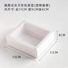 Caja de regalo de embalaje para cajón con patrón exquisito caja de papel de piel de vaca caja de regalo navideño vela de aromaterapia DIY cera caja para pastel de luna