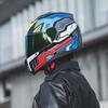 Certificação 3C BY-168 capacete de motocicleta lente dupla capacete de pilotagem capacete de motocicleta quatro estações capacete para carro elétrico pode ser equipado com Bluetooth