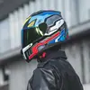 Certificação 3C BY-168 capacete de motocicleta lente dupla capacete de pilotagem capacete de motocicleta quatro estações capacete para carro elétrico pode ser equipado com Bluetooth