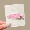 Pinzas para el Cabello Divertidas de Helado Simulado para Niños, Pinzas para Flequillo Lateral de Bebé, Pinzas Lindas para el Cabello de Niñas Pequeñas, Accesorios para el Cabello, Tocado