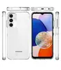 Capa de cristal transparente adequada para capa de celular Samsung Galaxy A25 5G capa protetora de celular dois em um resistente a quedas