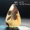 Colgante de Calcedonia Oceánica de Piedra Natural, Piedra Exquisita con Paisajes y Patrones Florales, Colgante de Ágata Versátil para Hombres y Mujeres, Artículo de Regalo 1W