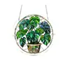 Nuevo colgante de rompecabezas acrílico transfronterizo, decoración atrapasoles para el hogar y el jardín, adorno colgante de decoración de ventana colorido