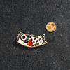 Cartoon Creative Animal Alloy Jóias Broche Bonito Carpa Vermelha Carpa Preta Pintura Pin Badge
