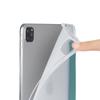 Adecuado para iPad Pro 11 12.9 con Ranura para Lápiz Funda Protectora iPad Air Transparente Airbag Funda Protectora Anticaídas