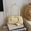 Bolsa de Hombro Cruzada para Mujer Nueva Primavera 2026 Moda Casual Popular en Internet Versátil Vintage Bolso Baguette