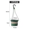 Maceta Colgante Maceta Colgante Gruesa de Plástico Maceta de Flores para Jardinería Maceta Colgante Maceta Colgante Maceta Verde Suculenta para Rosas Maceta Colgante