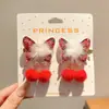 Acessórios de Cabelo Estilo Chinês Dinastia Han 2025 Novo Laço com Franja para Meninas Presilha de Cabelo Estilo Antigo Presilha de Cabelo Fofa para Menininhas