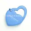 Espejo de Belleza Pu al por Mayor de Fábrica Mini Espejo de Maquillaje con Forma de Corazón Puede Añadir Logotipo Exclusivo Espejo de Tocador de Mano