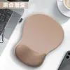 Alfombrilla de ratón transfronteriza con diseño degradado, simple y gruesa, antideslizante, ergonómica, reposamuñecas para computadora de oficina, soporte de muñeca de silicona en forma de gota de agua