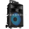 Zqs12130 Fábrica 12 pulgadas Bolso de Viaje para Exteriores con Ruedas Bolso de Mano Altavoz Bluetooth de Alta Potencia para Karaoke Inalámbrico