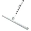 Escoba Mágica para el Hogar Extensible de Doble Cara Limpiaparabrisas de Silicona para Agua Baño Inodoro Trapeador Giratorio Barrido de Ceniza No Pegajoso Pelo