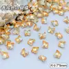 7*8mm Borboleta Nail Art Diamante Nail Art Ornamento de Diamante Rosa Formato Especial Fundo Pontiagudo Sinfonia Joia de Cristal K9 Atacado