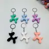 Variedad de lindos colgantes para llavero de goma suave de PVC, puesto de venta, promoción de escaneo de código push, pequeños regalos