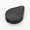 Lupa Plegable de Remache de Cobre de 60 mm con Mango Flexible para Leer, Lente de Vidrio 5X, Portátil, Comercio de Exportación