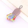 Acessórios Ultra-curtos Pulseira Pingente Colar Pingente Borla Estilo Étnico de Xizang Fio de Algodão Colorido Borla Curta