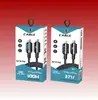 Cable de datos trenzado de un a tres colores en caja con pantalla digital, cable de carga en codo para embalaje, caja blíster, cordón para teléfono móvil, caja de alambre perforado