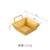 Cesta para freír cuadrada de acero inoxidable, cesta para freír papas fritas, cesta para pollo frito, cesta para frutas con filtro, cesta para refrigerios