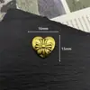 Accesorios de Cruz de Aleación Retro, Adornos Sencillos en Forma de Corazón, Accesorios para el Cabello Hechos a Mano, Flores para Zapatos, Bolsas, Materiales Hechos a Mano para DIY