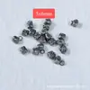 Colgante de Flor de Loto de Plata Sanqi de Plata Vieja de Shanxi Pequeñas Flores Accesorios Componentes para Manualidades y Joyería DIY