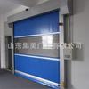 Puerta Enrollable Rápida de PVC Ingeniería Puerta Apilable Eléctrica Juego Completo de Puerta Aislante a Prueba de Polvo Puerta Enrollable Rápida