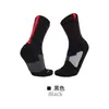 Meias de basquete personalizadas para homens e mulheres, malha respirável, alta elasticidade, antiderrapantes, resistentes ao desgaste, meias esportivas de cano médio elite em blocos de cor