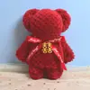 Toalla de Oso Souvenir Tienda de Bodas Dulces de Boda Suministros Rojos Día de Año Nuevo Regalos de Navidad Mayoreo