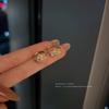 Exquisitos pendientes de plata con forma de copo de nieve y circonita, con personalidad, combinables a la moda, de alto grado y temperamento, nuevos pendientes de moda 2023