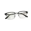 Marco de Gafas Elegante de Canalla Gentil Línea de Ceja Medio Marco Gafas para Miopía Se Pueden Combinar con Graduación Hombres Ultraligeras Bloqueo de Luz Azul Soporte para Cejas Mujeres