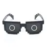 Gafas Youyu Nuevas Moda Personalizadas Gafas de Sol para Fiesta Gafas Secundarias Marco Negro Triángulo Gafas Divertidas