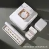 Caja de Joyería de Terciopelo Estilo Retro Europeo para Gemas Anillos de Diamante Collares de Perlas Anillos Pendientes Caja para Pendientes Accesorio de Moda Caja de Almacenamiento