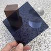 1-20mm marrom PMMA preto placa de acrílico translúcido vermelho chá amarelo preto marrom orgânico placa de vidro processamento